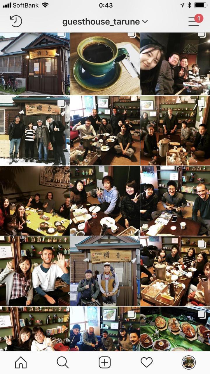 Otaru Guest House Tarune Ngoại thất bức ảnh